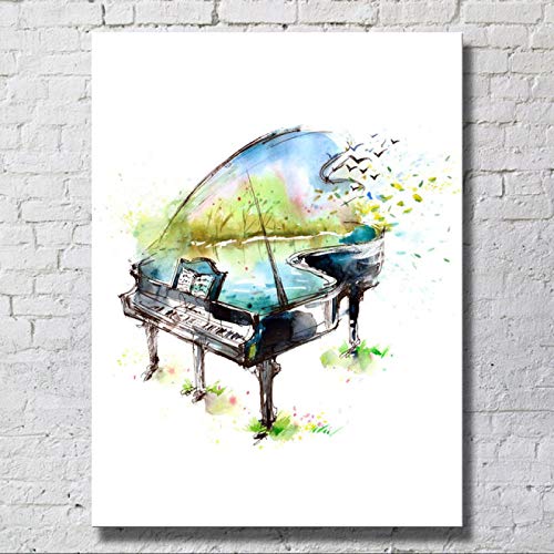 平成、19-年度、天使のピアノ、ボスター、 ピアノのアートポスター