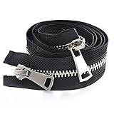 arreglar cremallera doble carro cantidad Embalaje: 1pcs: 60/70/80 / 100cm Doble apertura de cremalleras metálicas negras + 1pcs de la cremallera deslizante / m (Si usted tiene alguna pregunta, por favor no dude en ponerse en contacto con nosotros, le contestaremos en 24 horas.)