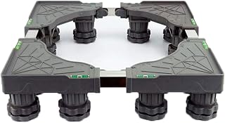 Washer Dryer Fridge Stand Movable Base - Removable Universal EEL Refrigerator Washing Machine Adjustable Base Stand Retractable Moving Bracket Air Conditioning Trolley Convenient Movable Adjustable