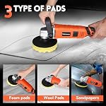 1580W Rotary Car Buffer Polisher for Polishing Waxing - Image 6