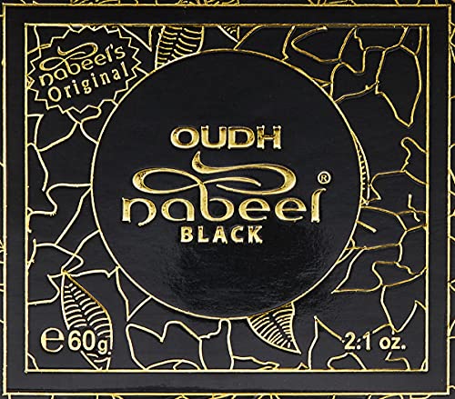 Nabeel Perfumes Heritage Collection Oudh Black Incense 60 G, 4Inp074508 #TOP1