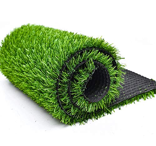 FNGRE Geländeteppich Modellbau Grasmatte Kunstrasen Gras Rasen Miniatur Garten Deko，Noppen, Balkon Bodenbelag, Outdoor Teppich（2x4m*1.5cm）