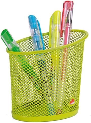 Alba MESHCUP V Metal Mesh Pencil Pot Green - Image 3