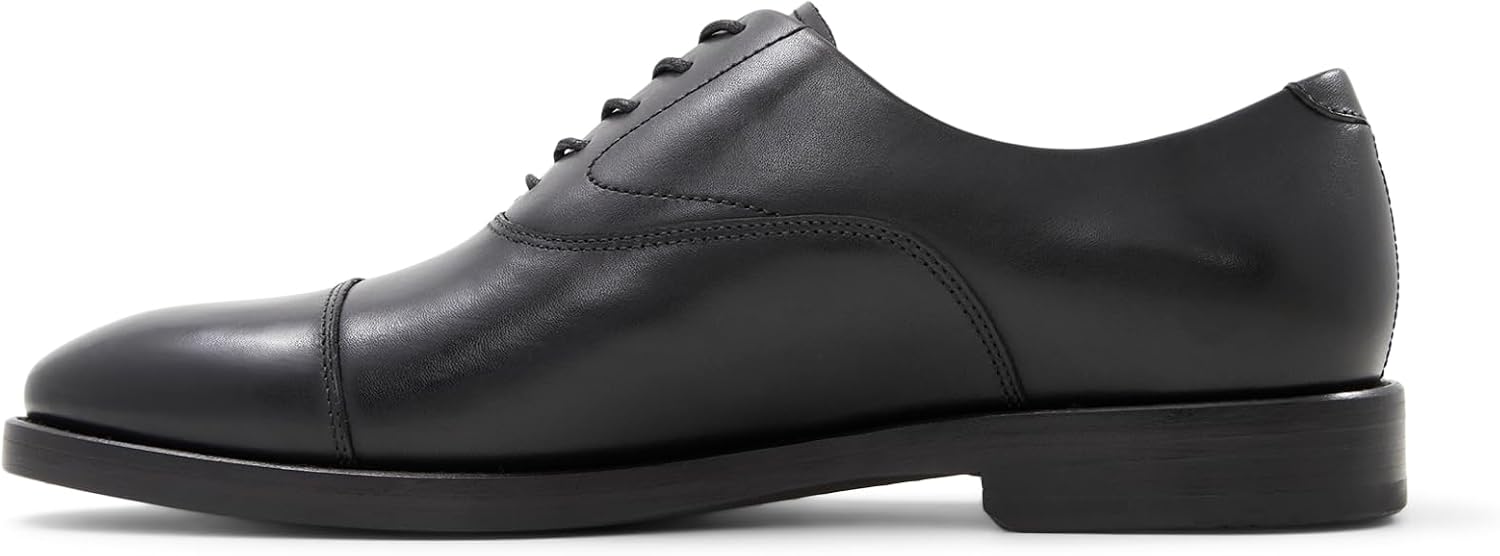 Brooks Brothers Men's Carnegie Leather Oxford Lace-Up Dress Shoe