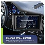 SIXWIN 4G+64G Android 13 Car Stereo for VW Volkswagen Seat Golf Passat Jetta Beetle Tiguan Touran EOS 7 Inch Touch Screen with CarPlay Android Auto UI GPS WiFi FM SWC Shot Cut Backup Camera - Image 8