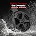 Pyle 6.5'' Water-Resistant Marine Off-Road Speakers - 1200 Watt Amplifier + Wireless BT Audio Controller- Marine, ATV, UTV, 4x4, Jeep, Wired RCA, for Boat Stereo Speaker & Other Watercraft