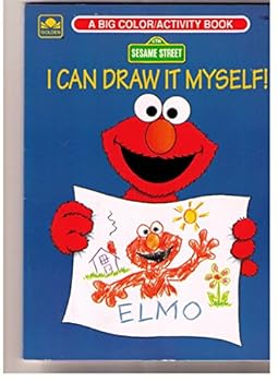 Hardcover Sesame Street: I Can Draw it Myself! Book