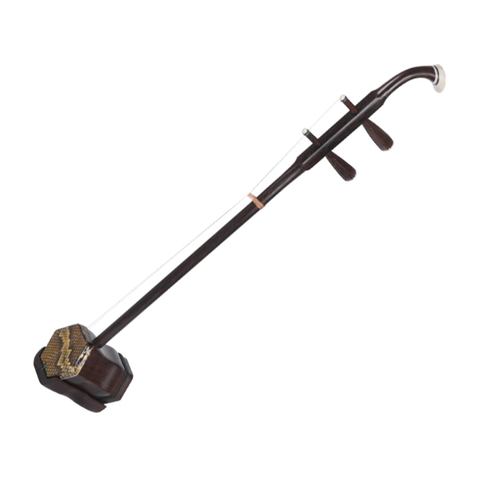 Chinesische Erhu Hühnerflügelholz, Gebogene Kopfplatte, Erhu, Chinesisches Ethnisches Saiteninstrument, Geeignet Für Anfänger