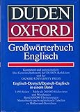  Duden Oxford - Großwörterbuch Englisch - Englisch-Deutsch - Deutsch-Englisch