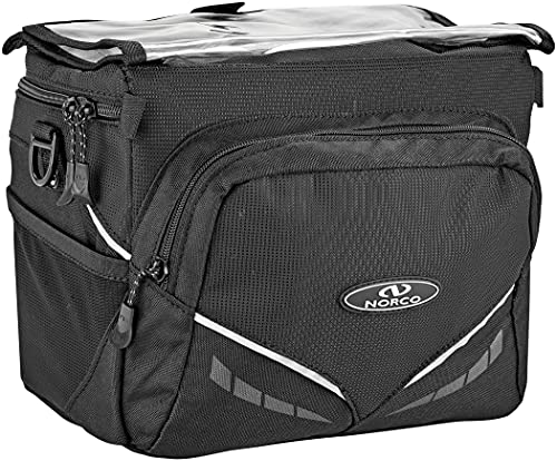 Norco Unisexe - Adulte Active Series Canmore Sacoche de Guidon Noir 26 x 19 x 19 cm