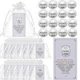 Huquary 60 Set Funeral Favors Angel Pocket Hug Prayer Cards, Pocket Hug