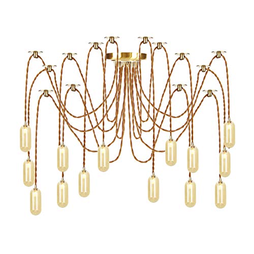 Lampes suspendues avec abat-jour en verre salon et salle à manger