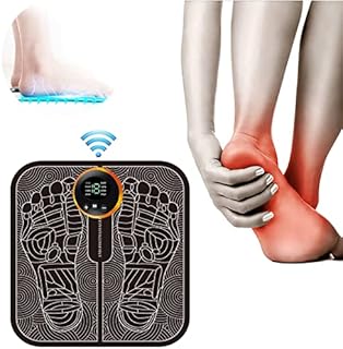EMS Foot Massager,Folding Portable Electric Massage Mat, Electronic Muscle Stimulatior Feet Massage Promoting Blood Circulation Muscle Pain Relief