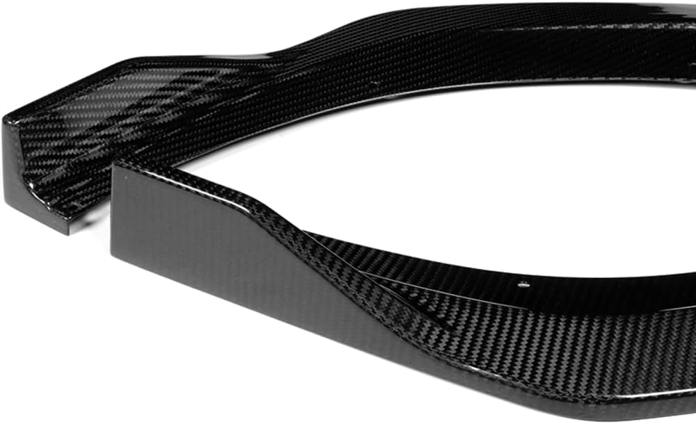 Q1-TECH, Front Bumper Lip fit for Compatible with 2020-2024 BMW (F44) 2-Series 220i 228i M235i Gran Coupe 4-Door Only, Front Lip Spoiler Air Chin Body Kit Splitter, Real Carbon Fiber, M-Sport-Style