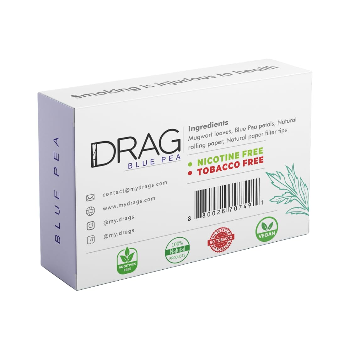 Amazon.com: Herbal Cigarettes - Nicotine Free, Tobacco Free, THC Free, 100%  Natural, Additives Free | Cigarette and Vape Alternative for Quit Smoking |  1 Pack-10 Prerolls