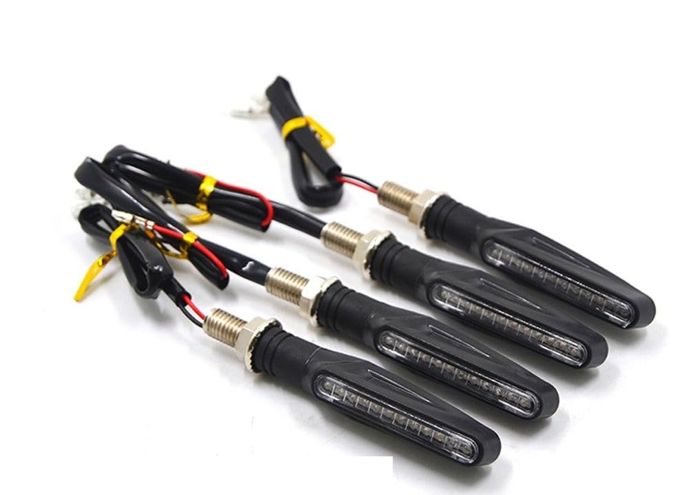 Luces intermitentes para motocicleta solución para averías y faros traseros 7