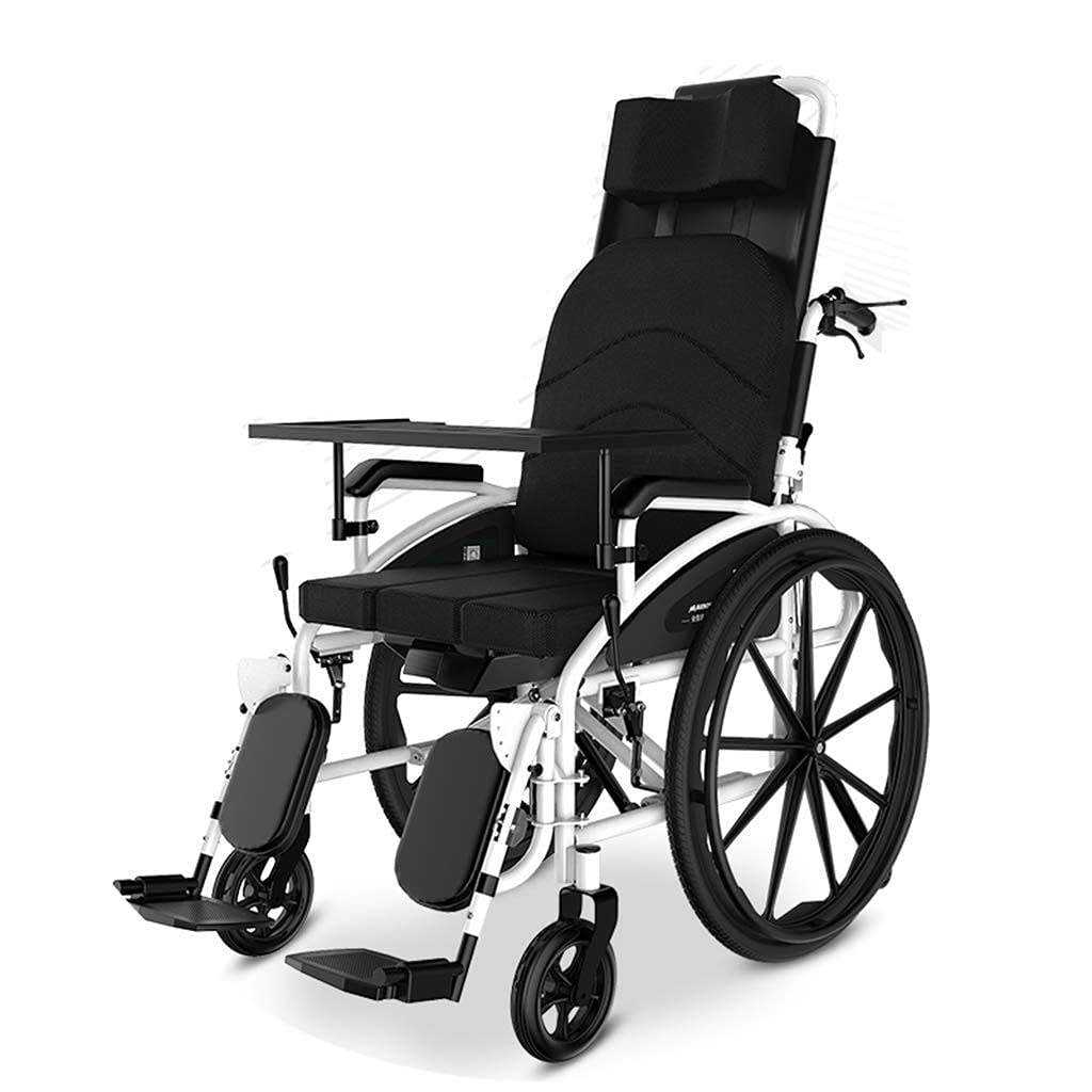 Buy ZHTT Lightweight Foldable Reclining Self Propelled Portable