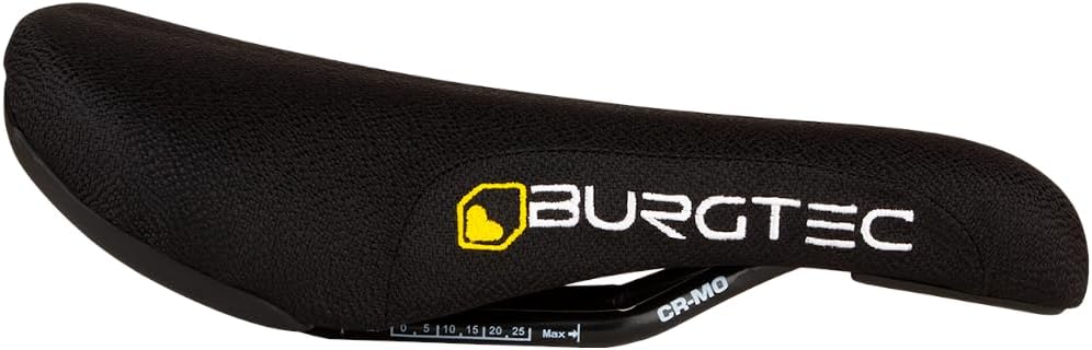 Burgtec The Cloud Boost Saddle Cromo/Plastic Base - Acid Wash - 9054