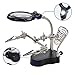 Tassteen Maintenance Tool Rack Digital Equipment Repair With Welding Magnifying Glass Digital Equipment Maintenance Tool Table With LED Lamp