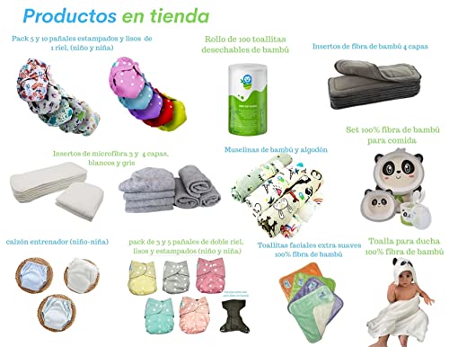 Pañales Y Toallitas Húmedas, Drugstore pañales eco natural Marca BABYBAMBOO (2)