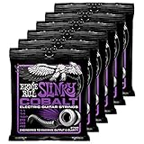 6 Sets of Ernie Ball Cobalt 2720 Power Slinky .011-.048 Guitar Strings