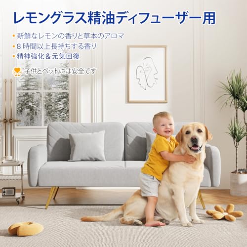 HIQILI レモングラス 精油 アロマテラピー・ディフューザー・肌ブレンド用
