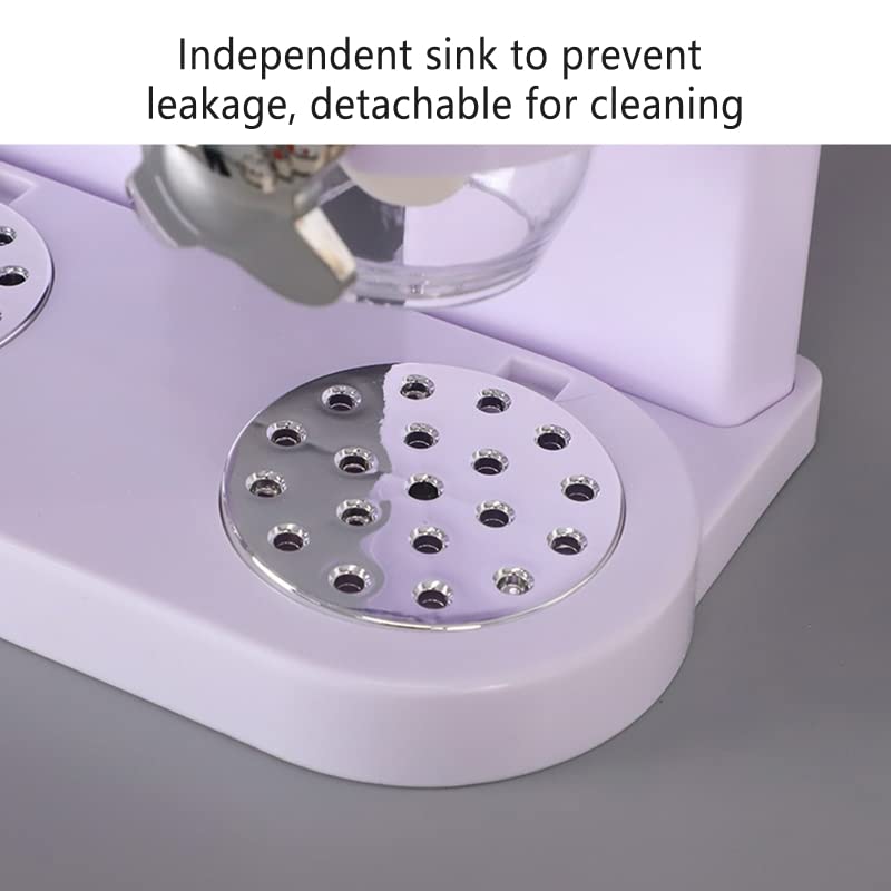 Generico Dispenser triplo for cereali - Confezione da 3 contenitori grandi for cereali da 2 litri, ermetici, Dispenser commerciale for alimenti secchi con 3 contenitori(White)