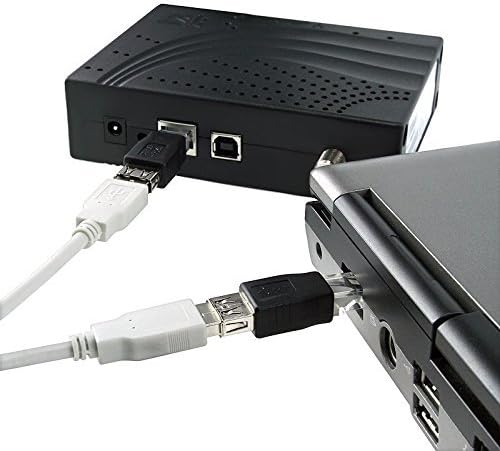 USB to Ethernet Adapter, Maxhood USB to RJ45 Adapter, 2Pack USB 2.0 Female to Lan RJ45 8P8C Male Crystal Ethernet 10Mb/100Mb Network Adapter