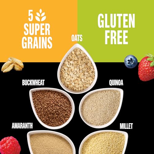 KIND Healthy Grains Energy® Bars 30ct Variety Pack, Dark Chocolate Chunk, Peanut Butter Dark Chocolate, and Mixed Berry, 18-21g Whole Grains, Made with Super Grains, Gluten Free Snacks image 5