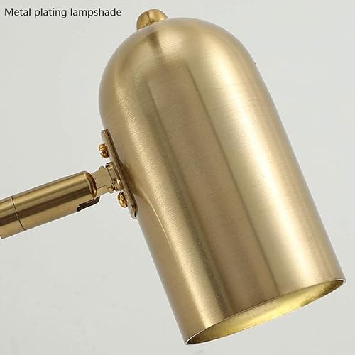 Applique Da Parete Lampada Da Parete Telescopica Lampada Da Parete A Bilanciere In Ferro Battuto Nordico Lampada Da Lettura Pieghevole Da Comodino Con Palo Lungo Soggiorno Camera Da Letto Lampada Da P - 3