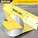 HURRICANE 18 Inch Folding Tool, Sheet Metal Bending Tool for HVAC, Bending and Forming Metal