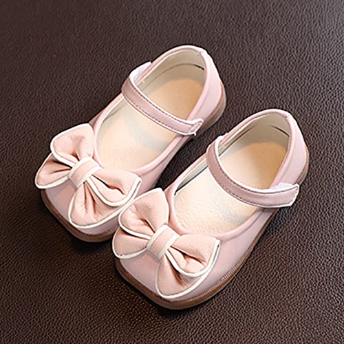 Toddler Flower Girl Dress Shoes Bows Mary Jane Ballet Flat𝐬 Wedding Part𝐲 Little Girls Low Mary Jane𝐬 Shoes for Girl2