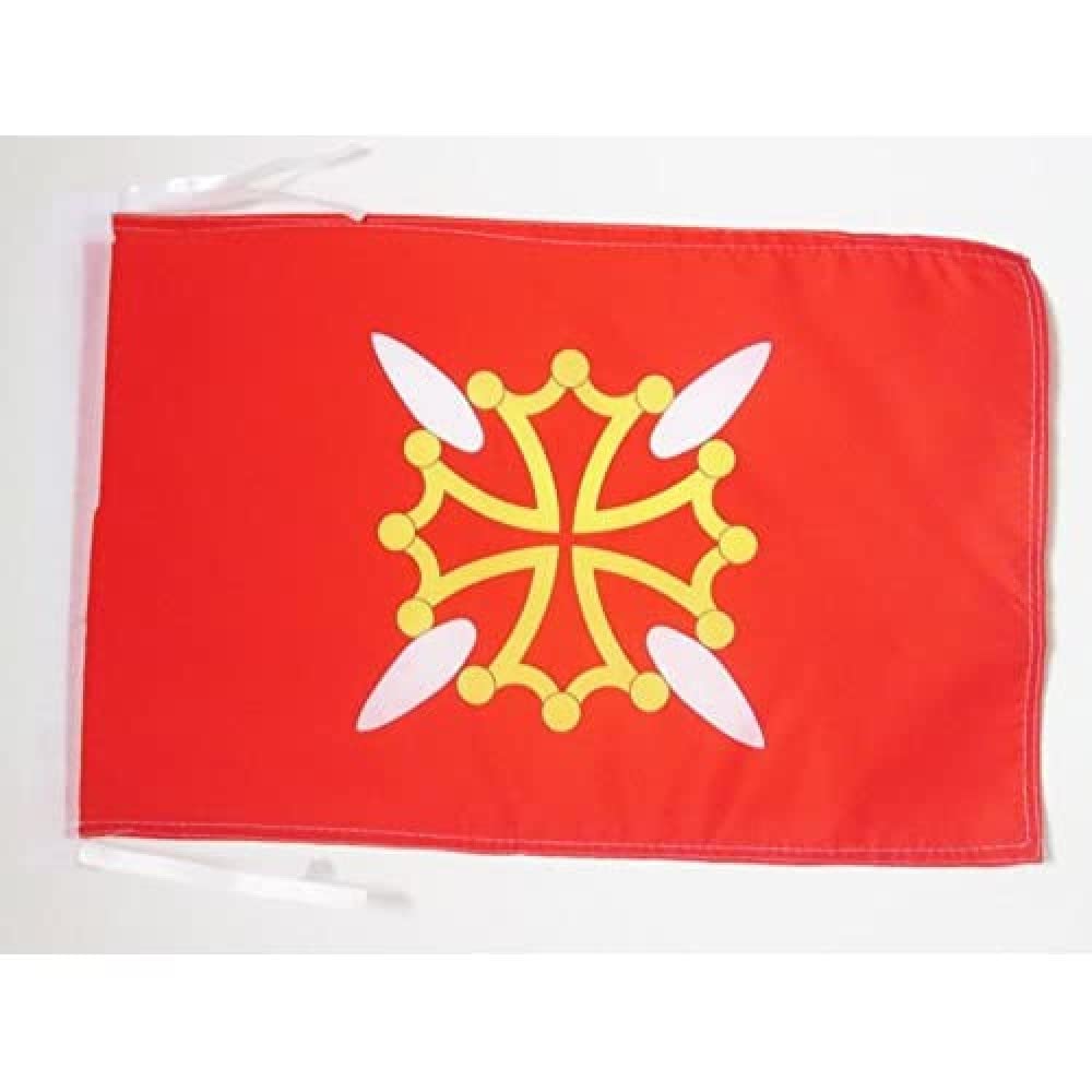 Iran Old Persia Flag 18'' x 12'' cords - Persian SMALL flags 30 x 45cm - Banner 18x12 in - AZ FLAG — view 1150