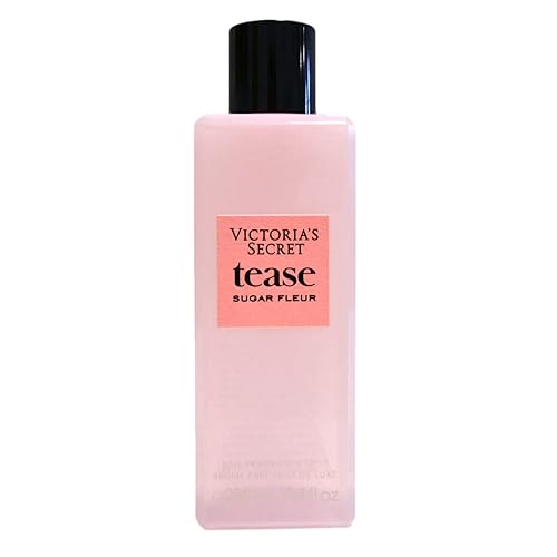 Victoria's Secret Bruma de fragancia fina de 8.4 onzas líquidas (Tease Sugar Fleur), paquete de 1