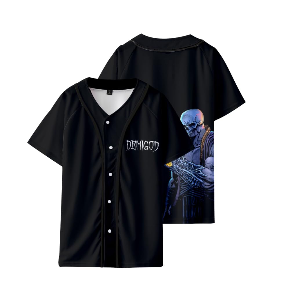 Kai Wachi Cry Wachi Merch Tee T-Shirt Logo Summer Men/Women Cosplay Short Sleeve Baseball Jersey