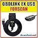 Produktbild ScanTool OBDLink EX USB  kompatibel mit ForSCAN  Diagnose-Koffer für Auto Pro verschiedene Marken  Professionelles Diagnosegerät