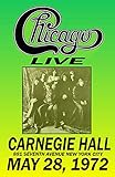 GENERIC Chicago Replica 1972 Concert Poster, Unframed 11' x 17' Poster for Living Room