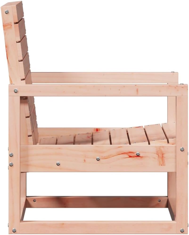 Patio Chair 22.6"x24.8"x29.9" Solid Wood Douglas Lawn Chairs