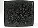 Pelgio Genuine Stingray Shagreen Skin Leather Bifold Wallet (Black, Black)