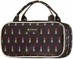 【極美品】アルティザン・アンド・アーティスト　ポーチ　大　リップ柄 ARTISAN&ARTIST 化粧ポーチ 機能的 人気ブランド おしゃれ