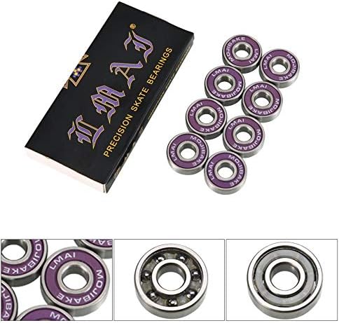 LMAI 27" Bamboo Wood Cruiser Complete Skateboard Longboard Black 2