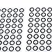 3D Scanner Markers, 500 Pcs Scanning Marker Sticker Maker Tracking Dots 6mm ID 10mm OD Reference Point Diffuse Reflection Target for Industrial and Consumer 3D Scanner