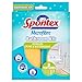Produktbild SPONTEX - Badezimmer-Mikrofaser-Set - 1 Mikrofaser mit Mikrokratzbändern entfernt Kalkablagerungen - 1 Mehrzweck-Mikrofaser absorbiert und bindet Schmutz - Set mit 2 Sets mit 2 Mikrofasern