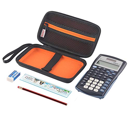Bovke Scientific Calculator Carrying Case Replacement For Texas Instruments Ti-30X Iis 2-Line Scientific Ba Ii Plus Financial Calculator, Black #TOP2