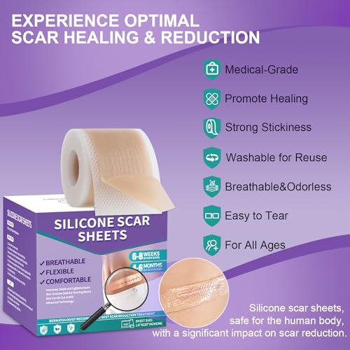 Mitgary Silicone Scar Sheets thumb #1