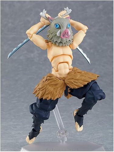 Miniatura 6 de Max Factory Figma Figma Demon Slayer Inosuke Hashibira, 5.5 in