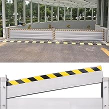 Flood Protection Barriers for Basement Entrance Gates Subways| Reusable Detachable Aluminum Flood Panel Shield| Flood Protection Dam Beam System Alternative Sandbag, Customizable13x2ft