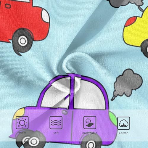 Fun Toddler Girls Underwear 2t Cotton Panties for Girl Cute Colorful Cartoon Cars Light Blue Underpants Briefs3