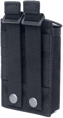 Miniatura 6 de HIGH FLYING Funda de nailon para radio, Walkie-Talkie Bolsa de almacenamiento para sistema Molle con L*W*H (aproximadamente 5.3 x 3.54 x 1.57