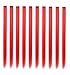 LiaSun 10Pcs/set Multi-Colors Straight Highlight Clip in Hair Extensions 20 Inch Colored Party Hair Pieces (Red)